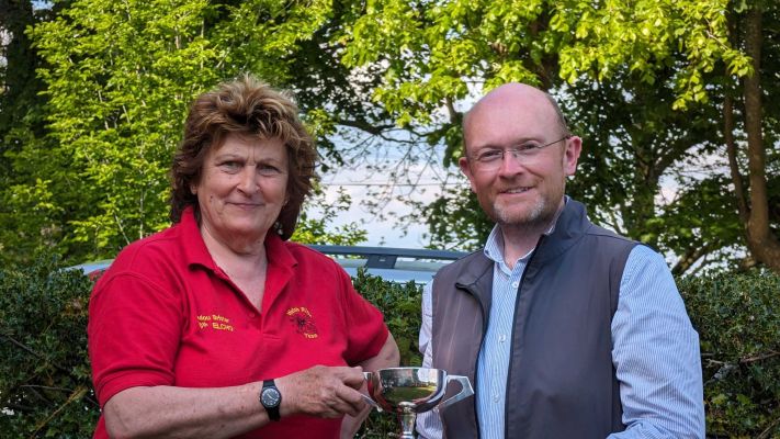 Ron Scaglione wins the Welsh RA Aggregate Trophy